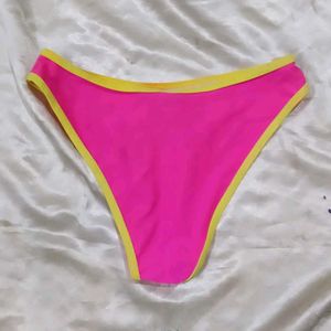 Hot Pink &amp; Neon Bikini Top