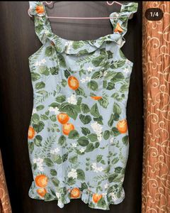Urbanic Orange Mini Dress | 34 To 36