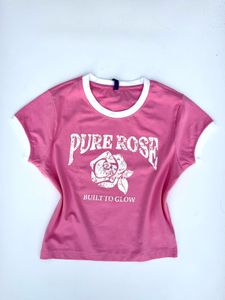 Pink 'Pure Rose' Graphic Tee