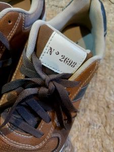 MORPHIS ONE Men's Brown Leather Sneakers