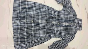 Chic Gingham Shirt Dress