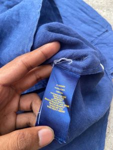 Ralph Lauren Blue Linen Shirt