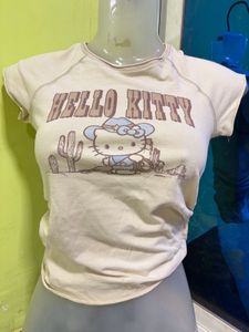 🫶🏻🫶🏻Hello Kitty Cowgirl Baby Tee
