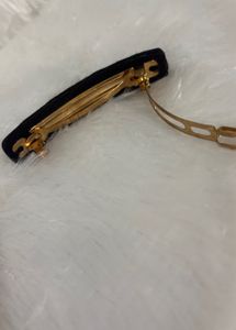 Embellished Black Hair Clip