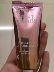 JUST HERBS STROBE CREAM and Lip tint combo