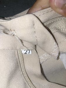 Classic Beige Casual Trousers