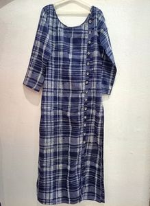 Navy Blue Kurta