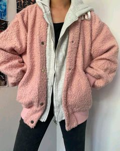 Korean Brand Fur Hoodie Jacket