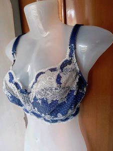 Beautiful Lace and Polka Dot Bra