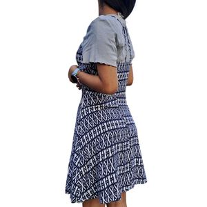 H&amp;M Patterned Halter Sundress