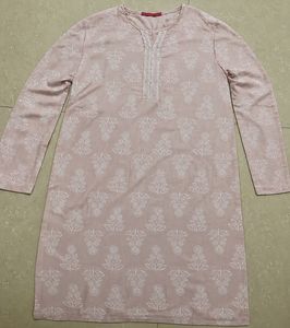 Elegant Pink short kurti