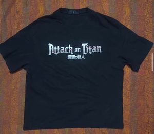 Attack on Titan Black T-Shirt