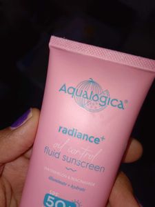 Aqualogica Radiance Fluid Sunscreen SPF 50+
