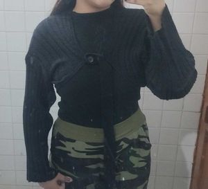 Black Knit bulero ✨