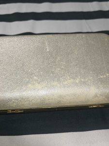 Elegant Silver Clutch