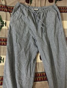 Striped Wide Leg Lounge Pants