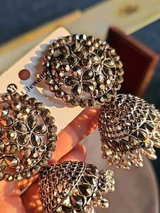 Elegant Jhumka Earrings - Statement Jewelry