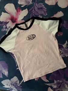 Pink "Level Up" Graphic T-Shirt