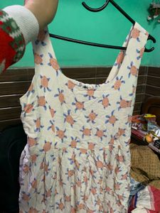 Cute Turtle Print Summer Dress