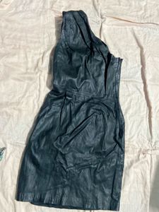 Black Leather Dress