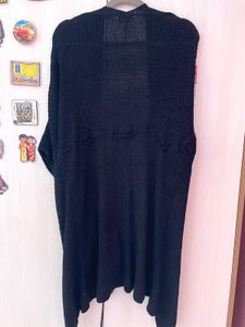 Cover Story Black Knitted Shrug