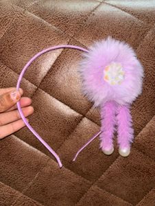 Fur Hairbands- Set of 2