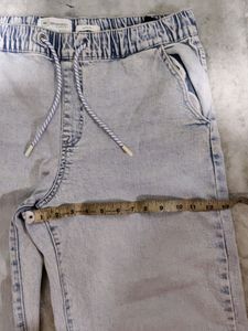 High Waist 44 Inches Jeans
