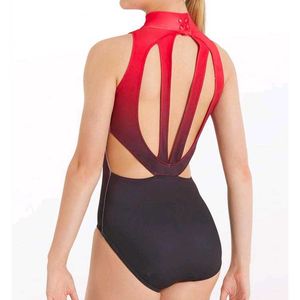 Ombre Cutout Leotard