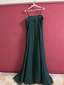 ✨Imported Strap gown with cover up ✨