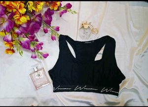 Pure Cotton comfortable sports bra