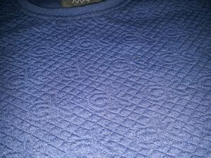 Calvin Klein Men's Navy Textured Sweatshirt