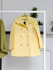 Unisex New 🌟Yellow Double-Breasted Jacket