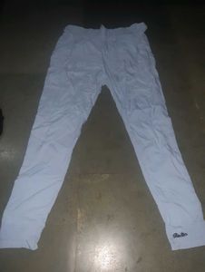 Lightweight White Ethnic Pants