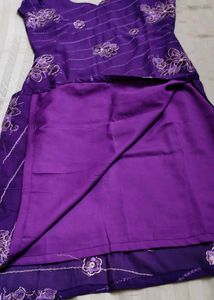 New Purple Kurti