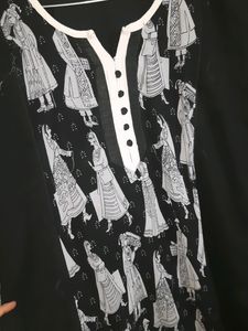 Women Black Kurti