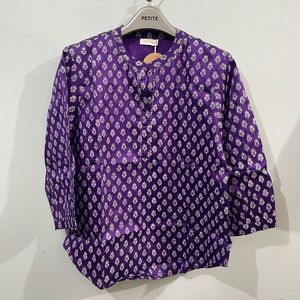 Block print Short Kurta
