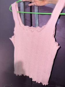 Cute Pink Graphic Tank Top
