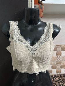 Lace Bralette Crop Top