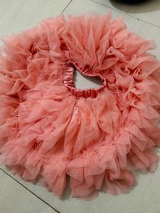 Ruffle Tulle Skirt