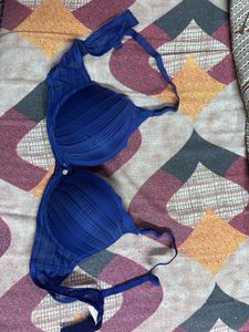 Stylish Blue Bra