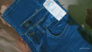 Stylish Ripped Blue Denim Jeans