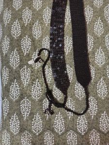 Sparkling Sequin &amp; Beaded Belt