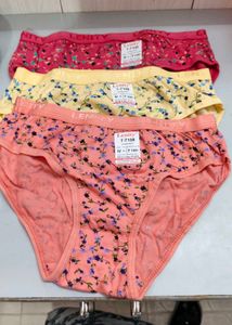 Pack of 3 Floral Briefs