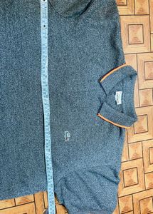 H&amp;M Men's Navy Blue and Lacoste Tshirt Combo
