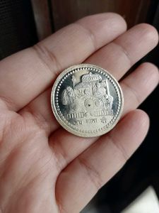 Silver Goddess Durga Coin