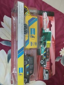 Majorette Land Rover & Jaguar Set