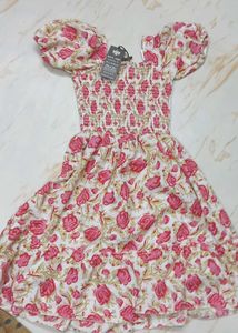 8-10 year Floral Girls Dress
