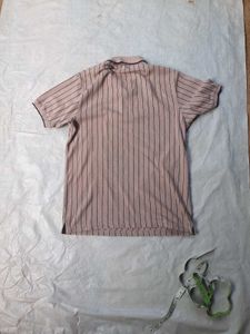 Men's Striped Polo T-Shirt