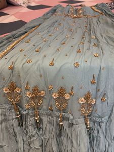 Exquisite Embroidered Flowy Gown