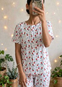 🥰 Heart night suit ♥️